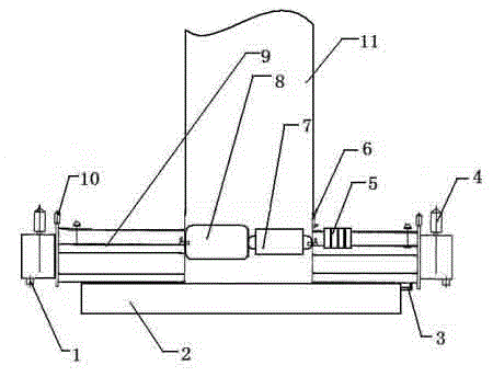 Large-size rotatable machine tool equipment used for machining special workpieces