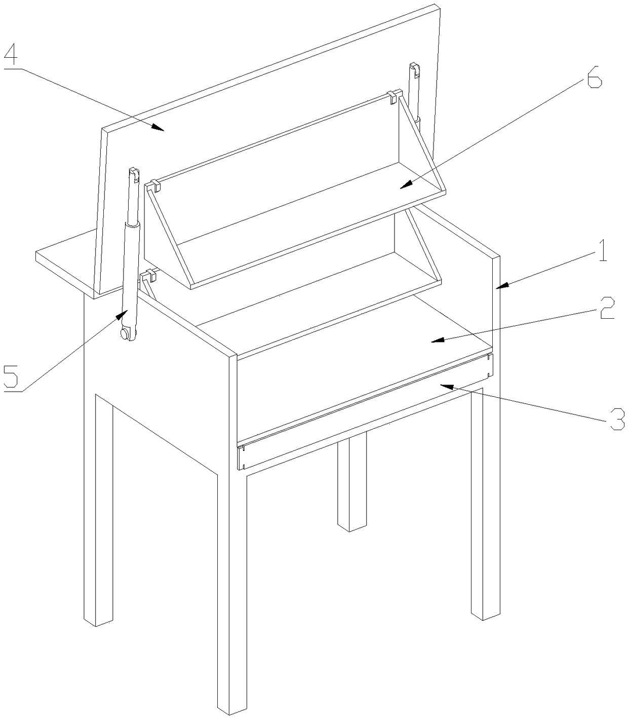 Multifunctional desk