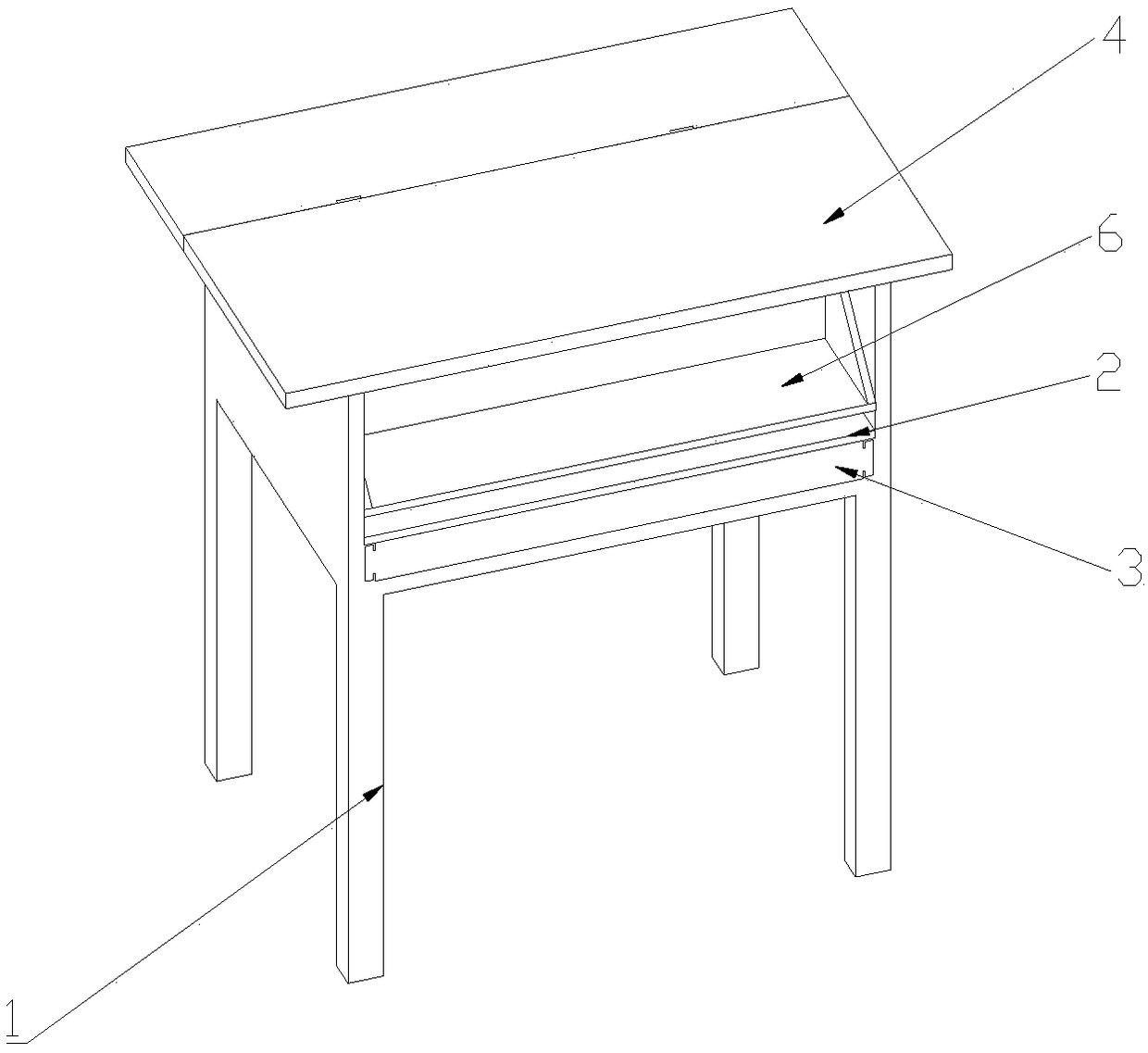 Multifunctional desk