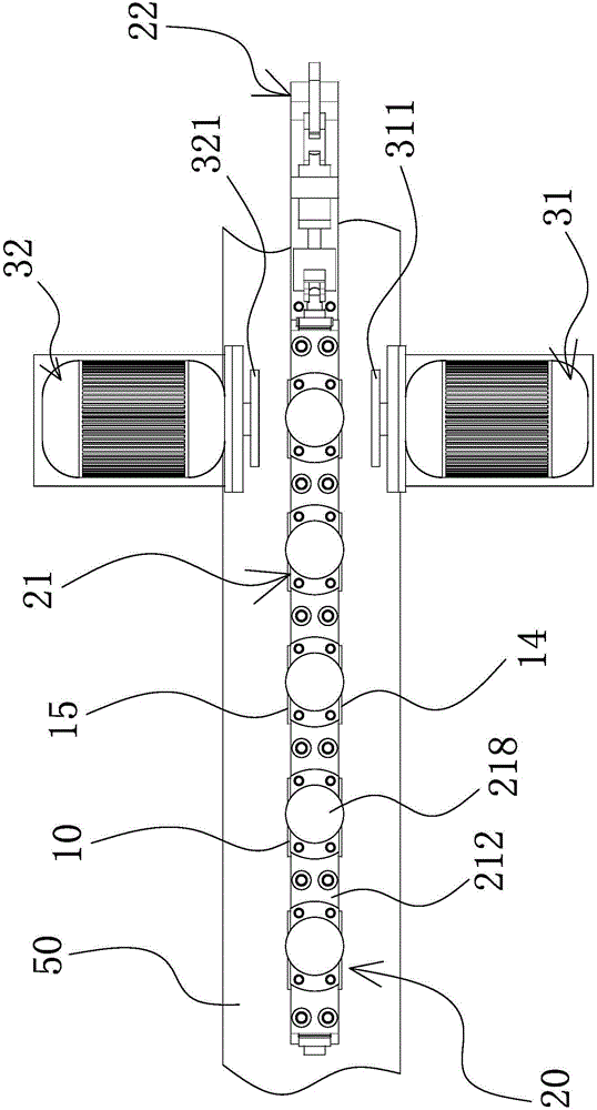 Double-faced milling mechanism