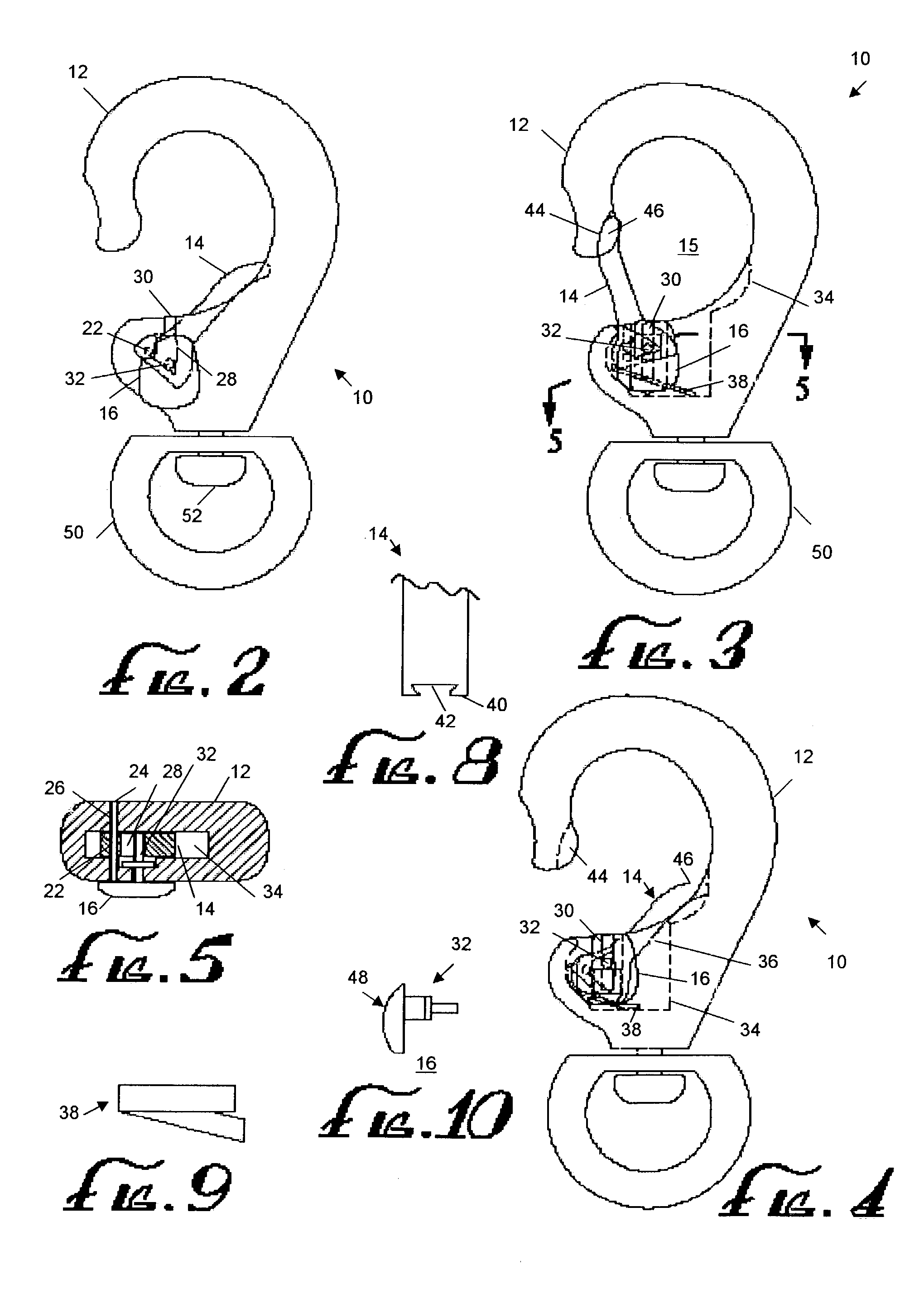 Snap-hook tether