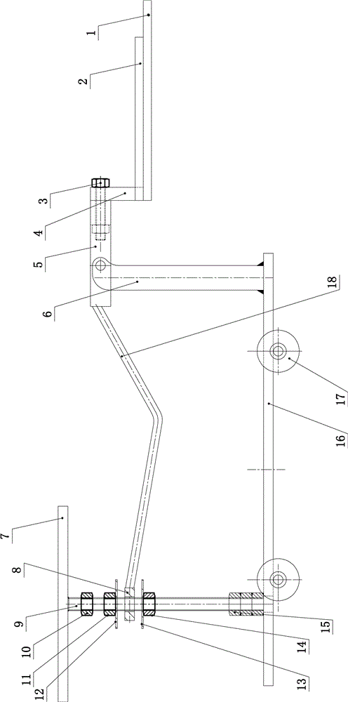 Device for quickly towing explosion-proof switch body