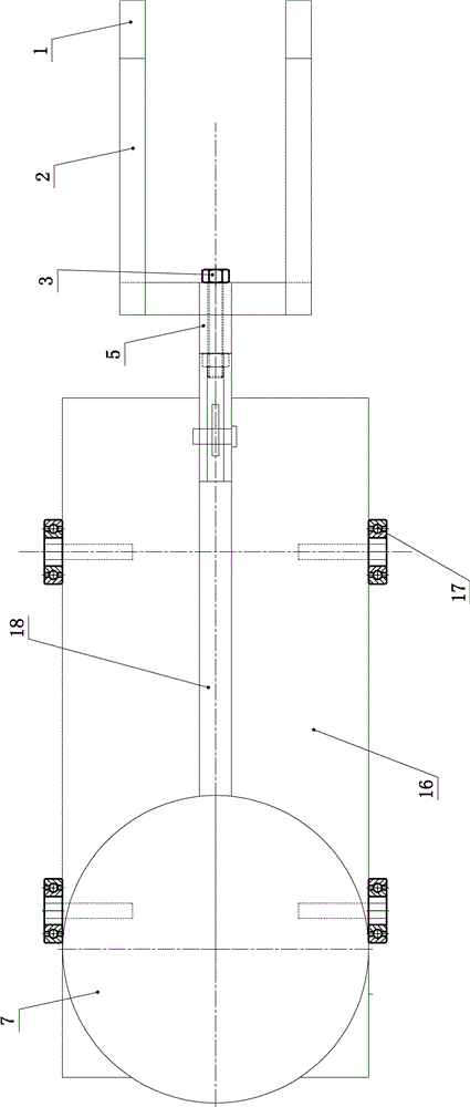 Device for quickly towing explosion-proof switch body