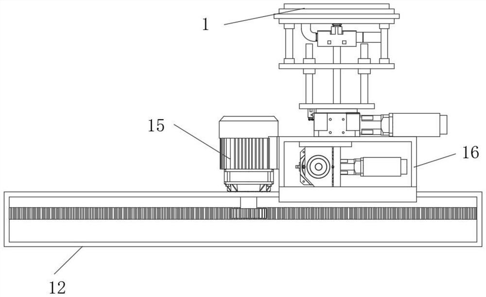 Refrigerator liner positioning device based on vacuum technology and operation method thereof