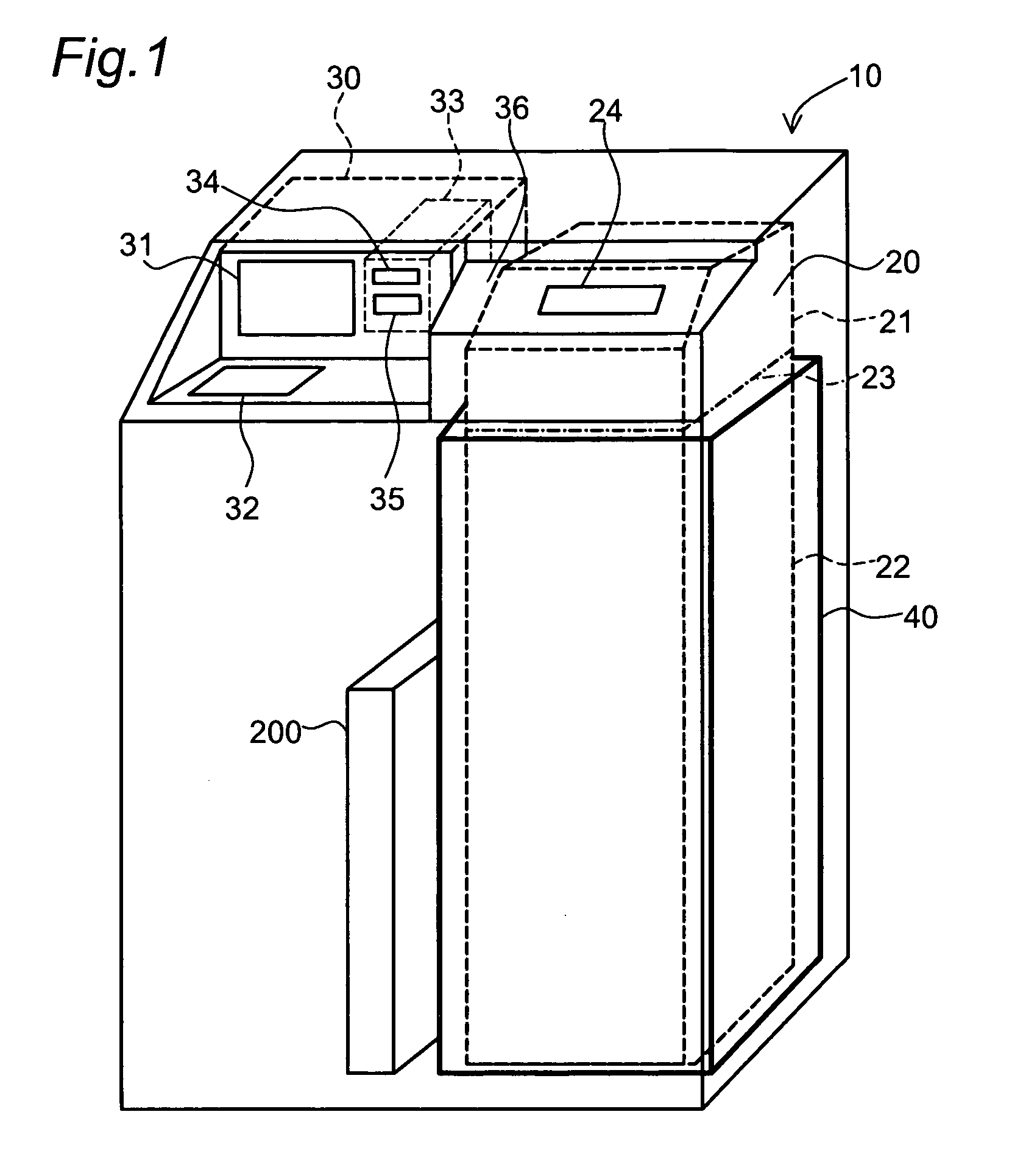 Bill handling machine