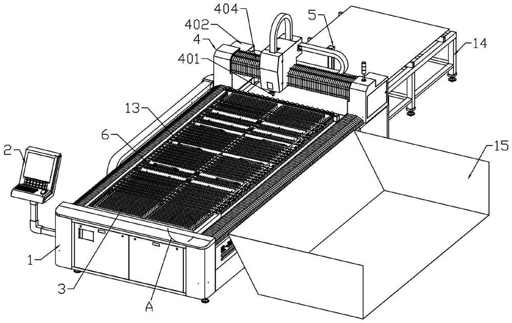 Novel laser cutting machine