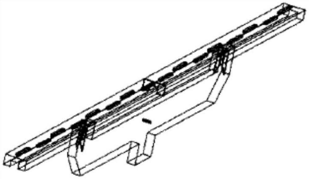 Broadband collinear slot waveguide slot antenna