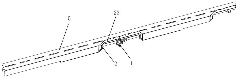 Broadband collinear slot waveguide slot antenna