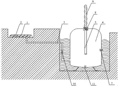 Differential air-pressure spray dust removing system and implementation method thereof