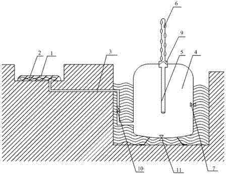 Differential air-pressure spray dust removing system and implementation method thereof