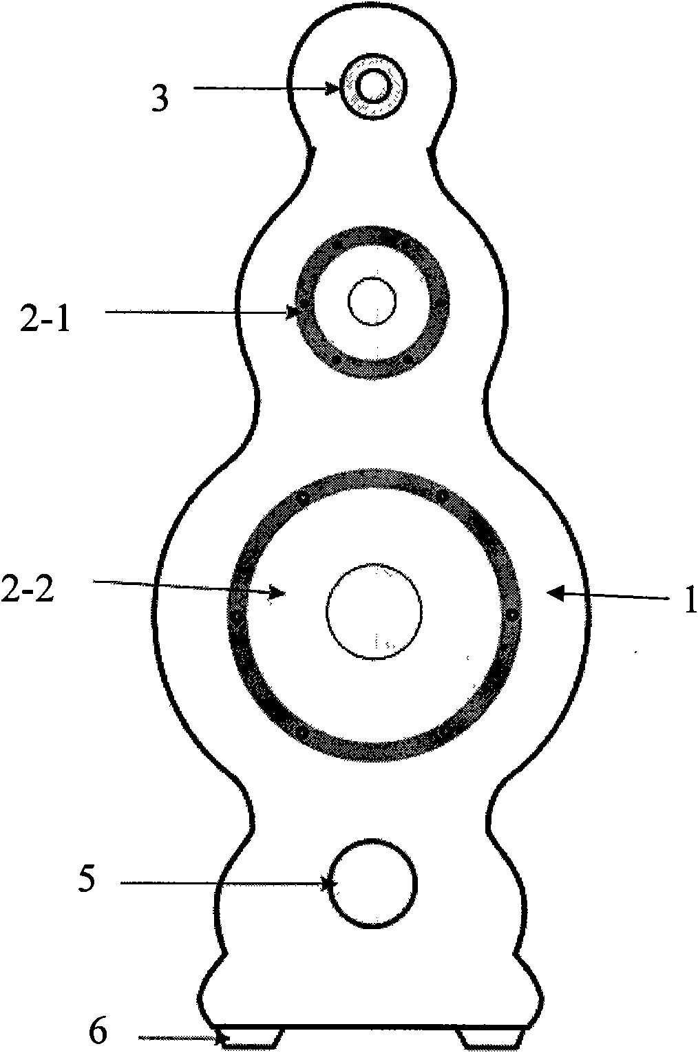 Magnesium alloy integrally cast sound box and manufacturing method thereof