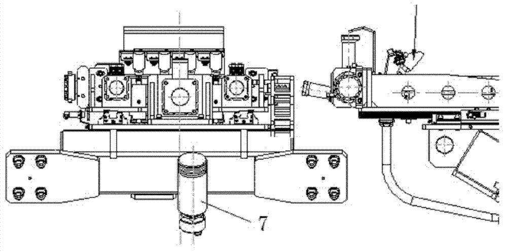 Air inlet blocking mechanism for motor vehicle engine air inlet pressure test