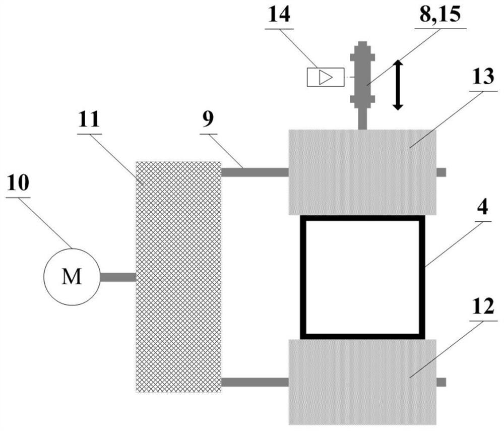 Continuous restraining quenching device for thin-walled square pipes