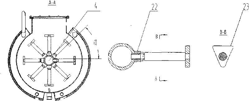 Organic waste dry-type anaerobic fermentation device and technology