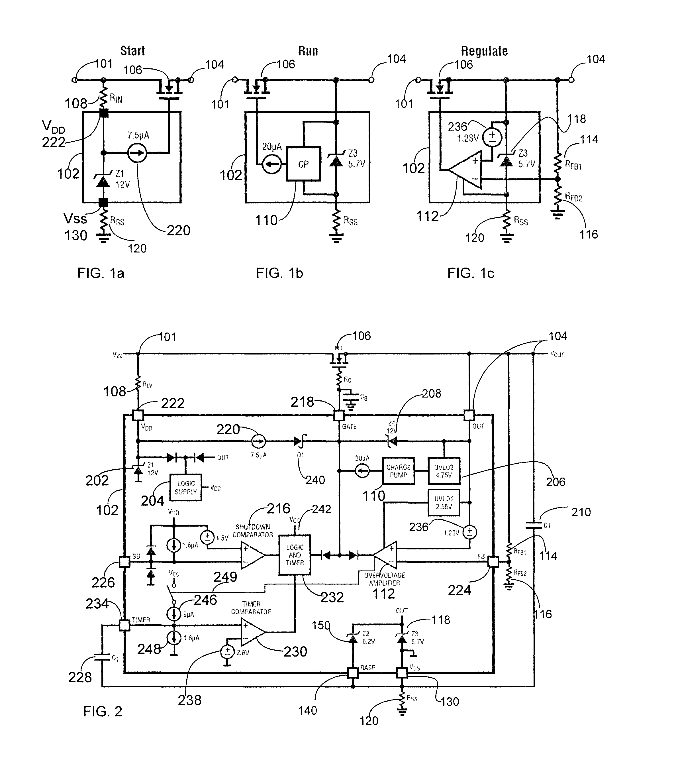 Circuitry to prevent overvoltage of circuit systems