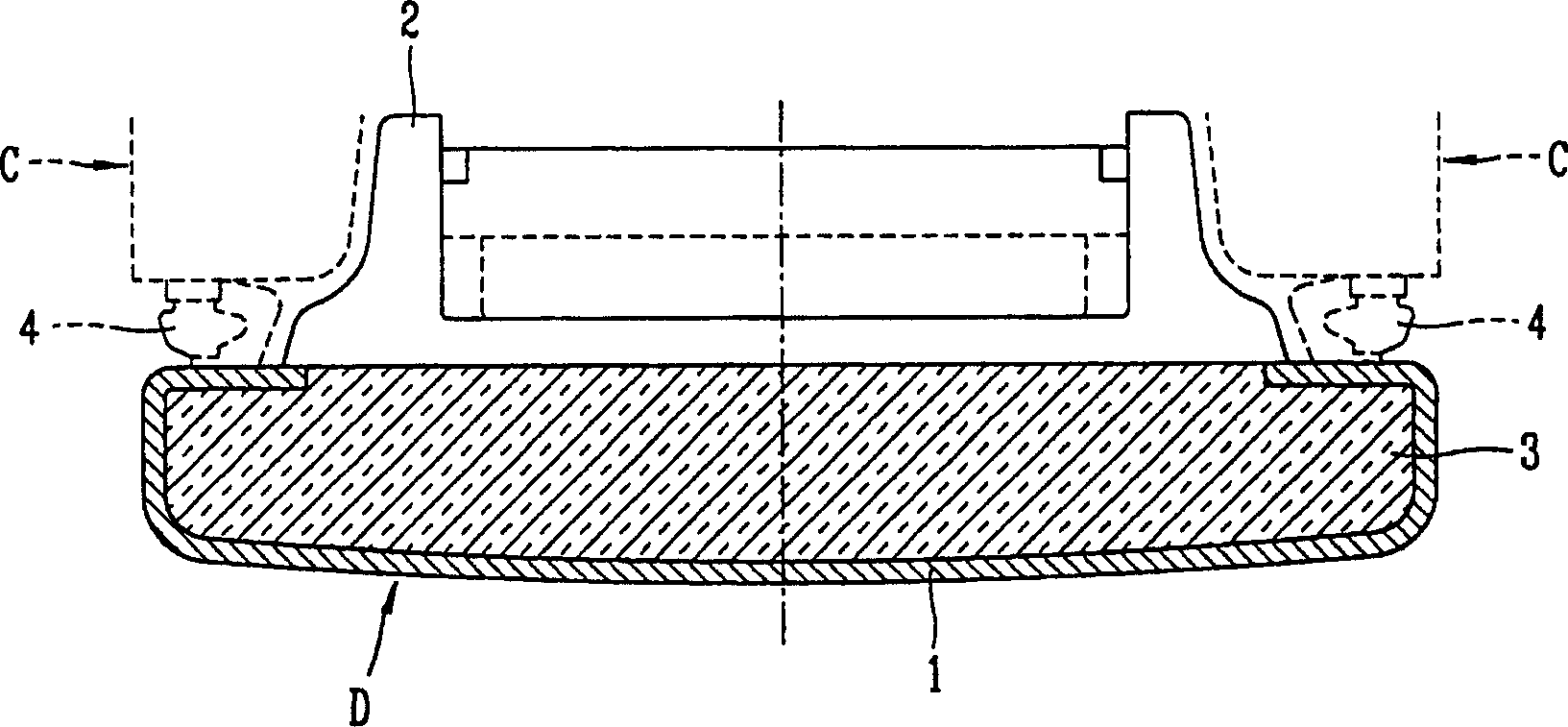 Sealing structure for refrigerator