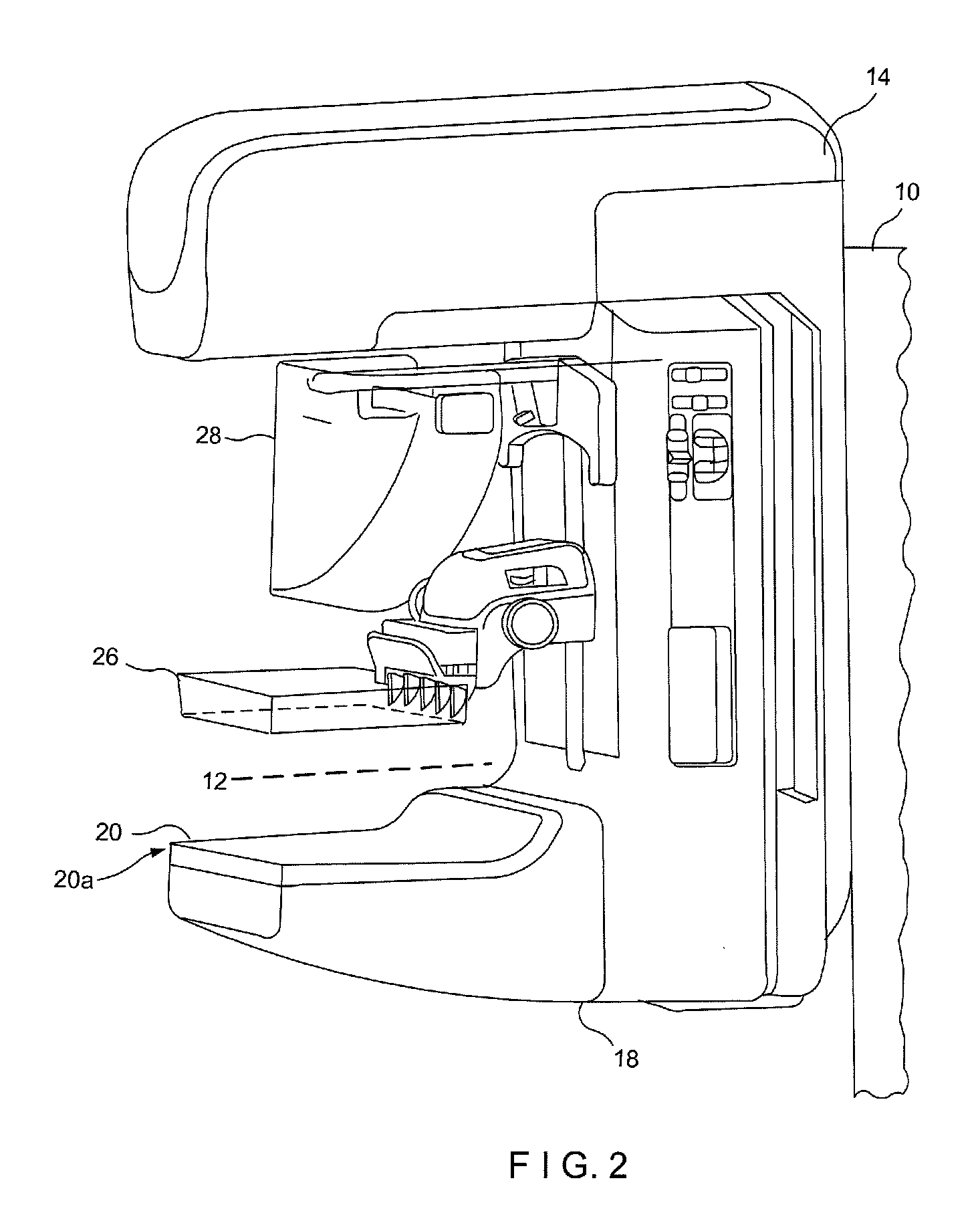 Breast Tomosynthesis System With Shifting Face Shield