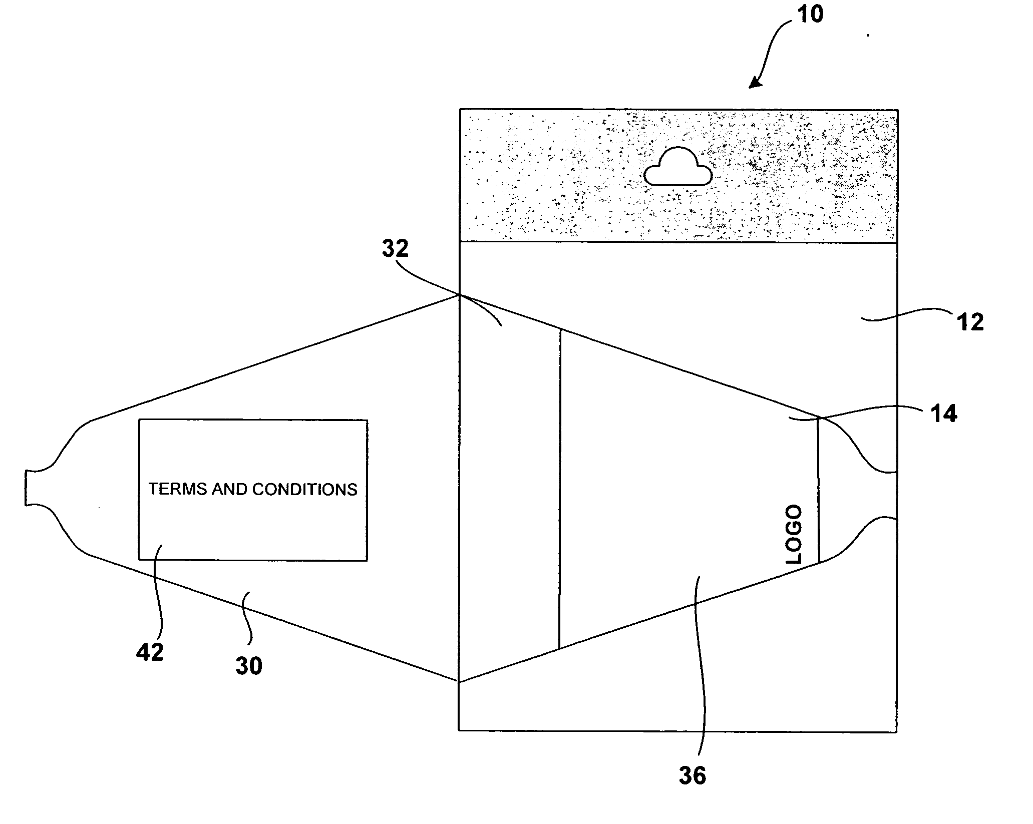 Presentation instrument package arrangement