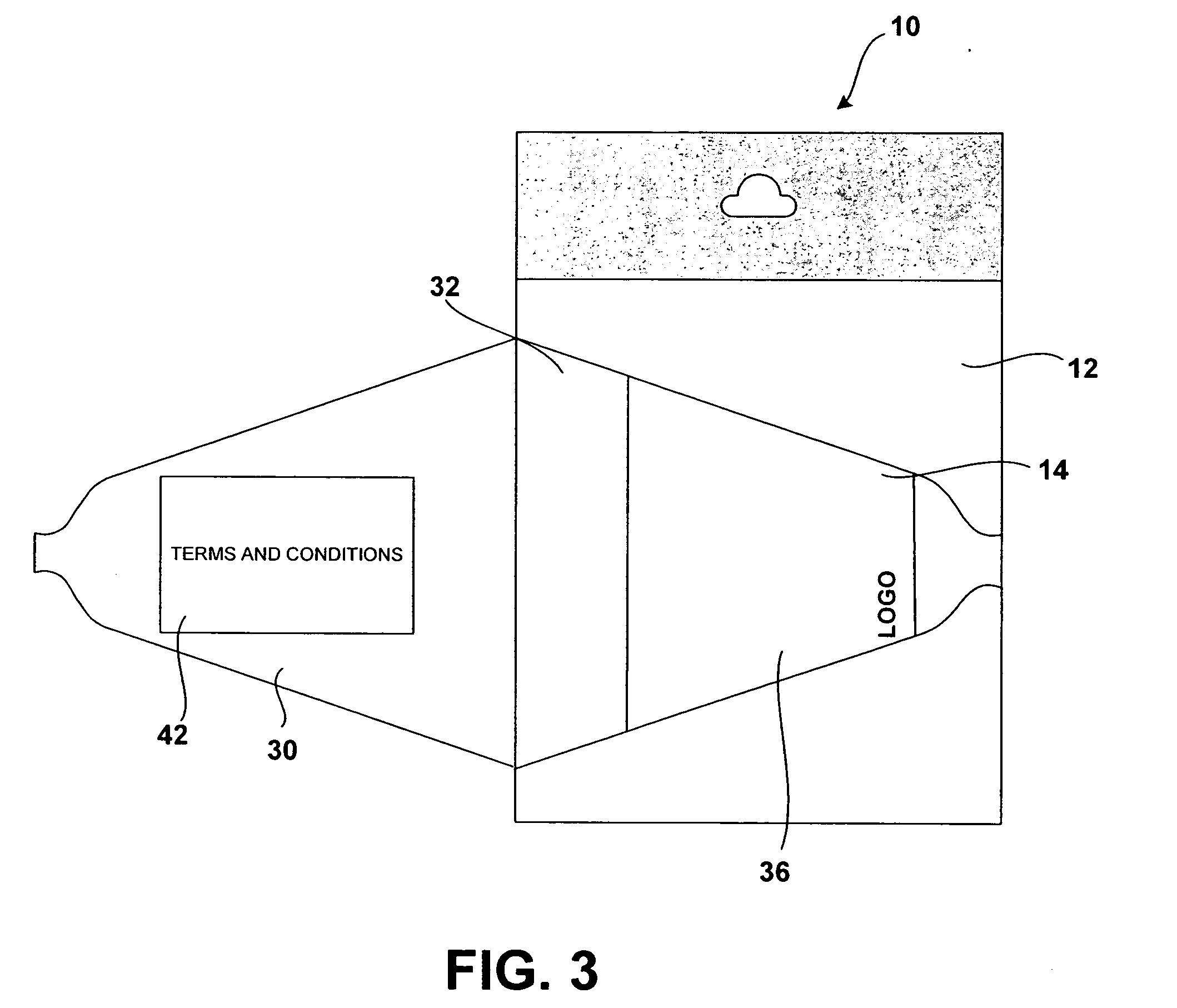 Presentation instrument package arrangement