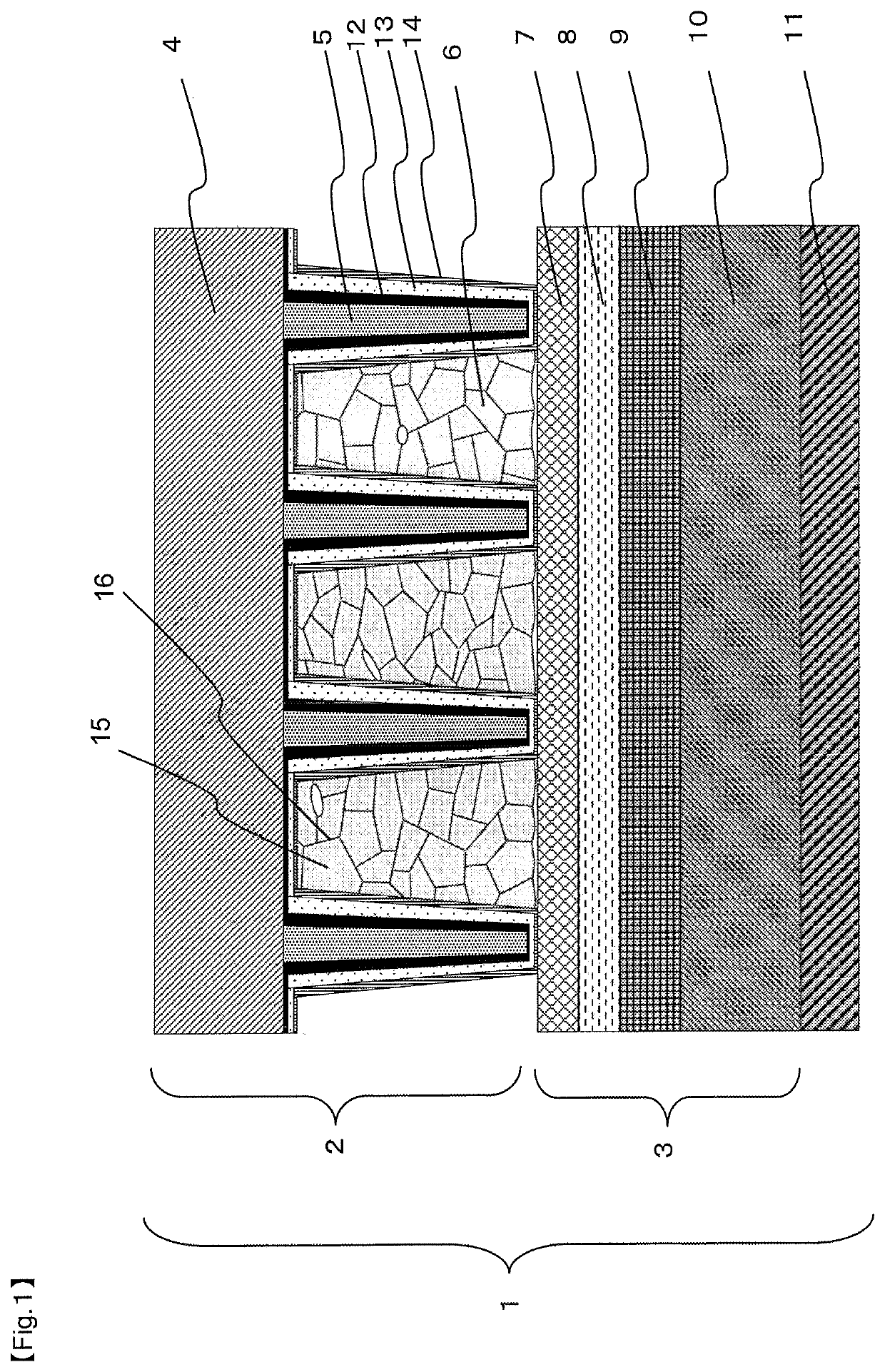 Scintillator panel and radiation detector