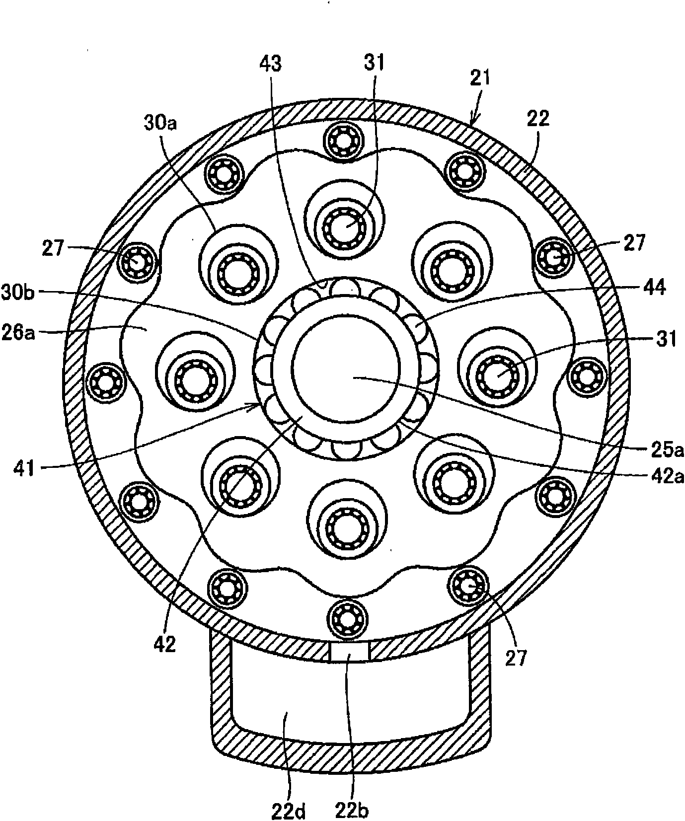 In-wheel motor drive device