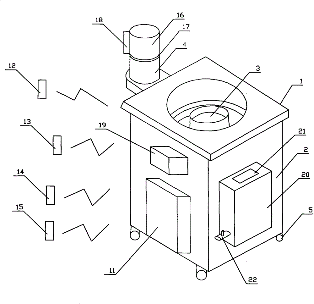 Multifunctional biomass briquette heating stove