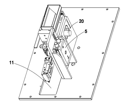 Automatic bending device for heat pipe