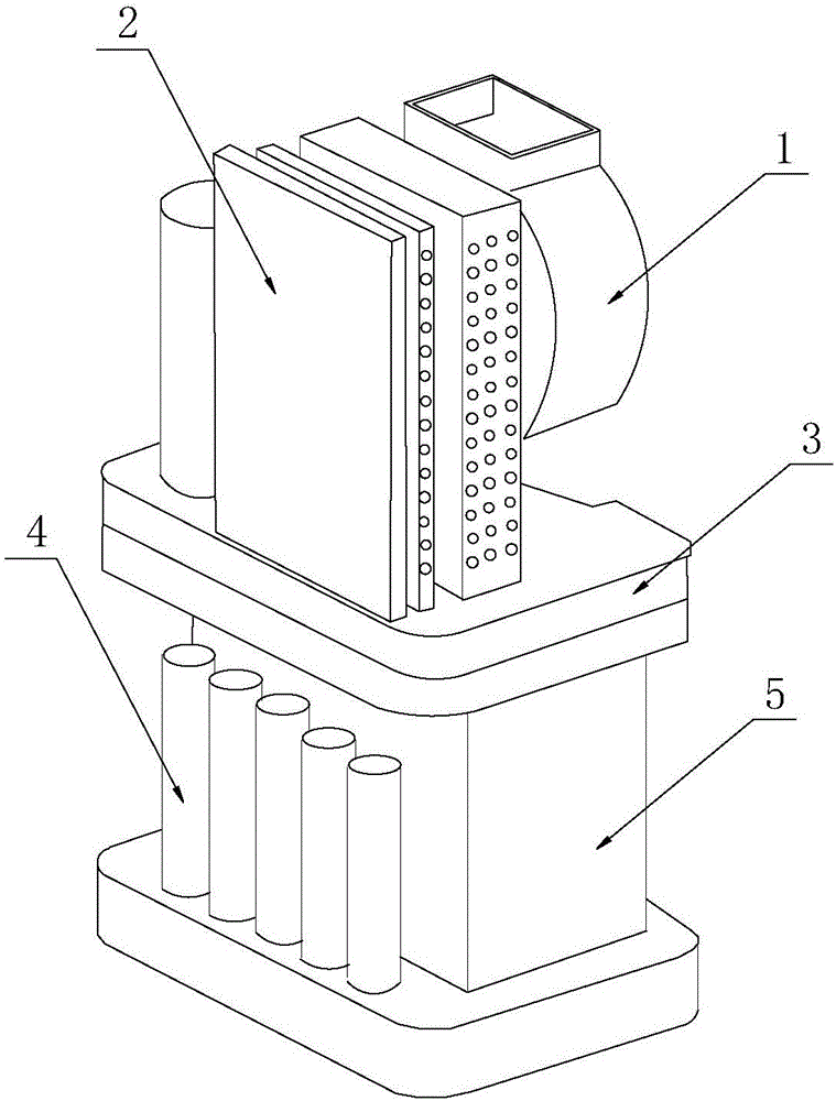 Novel air water generator high in efficiency