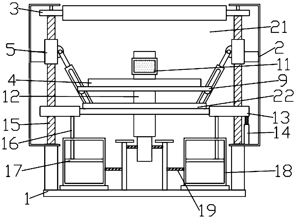 Heating oxygen conveying device for microorganism culture experiment