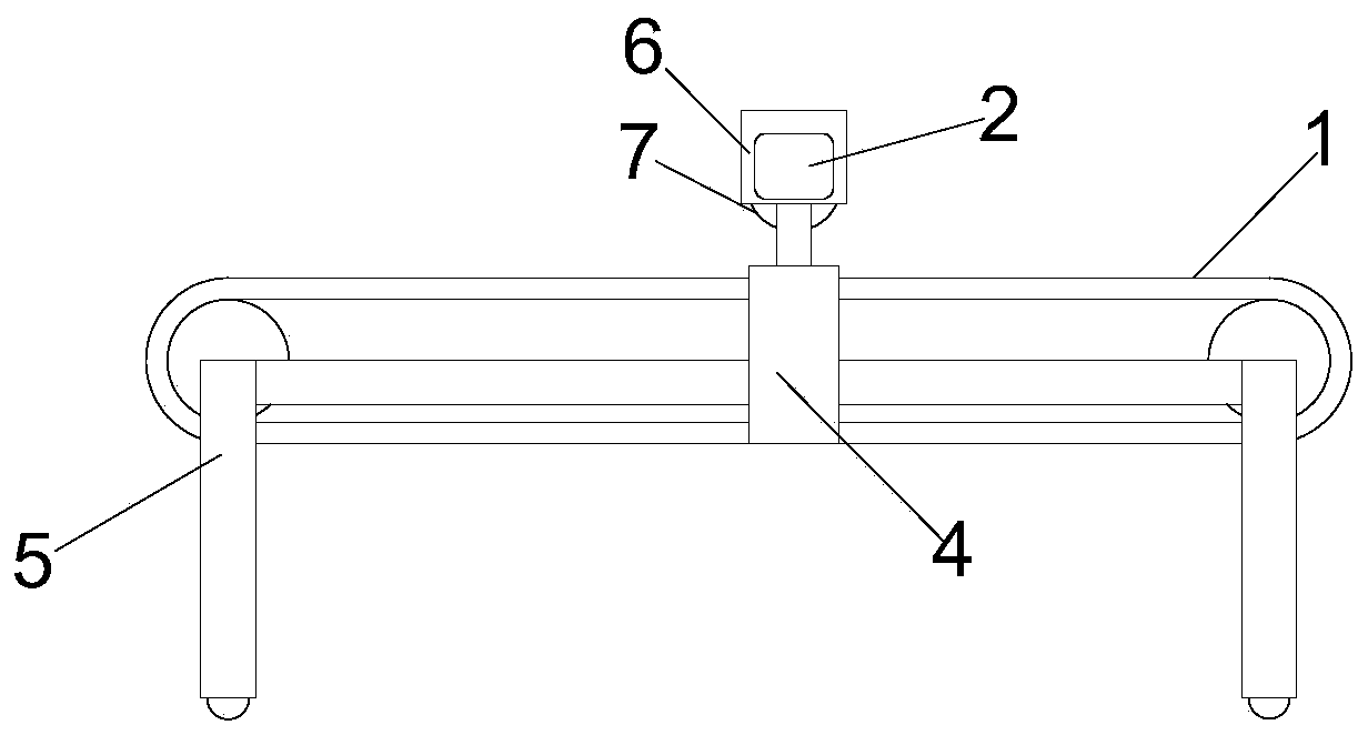 Bamboo board grinding device