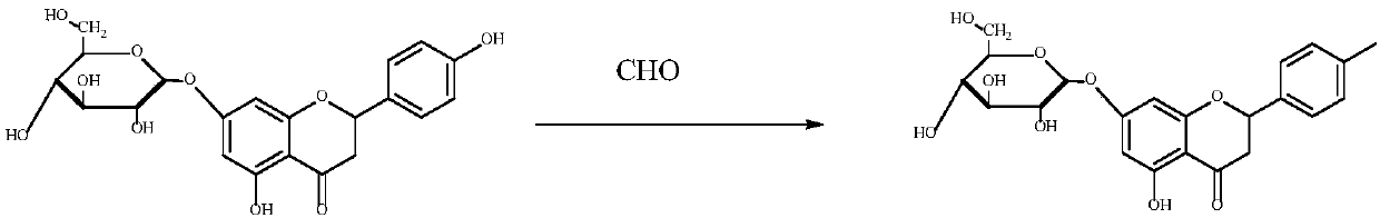 Preparation of Prunin and derivative thereof and application of Prunin derivative in drugs for relieving cough and reducing phlegm