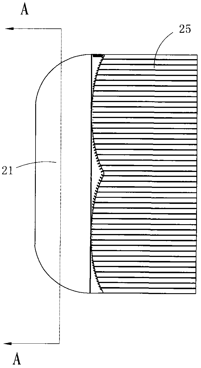 Joint fastening member and fastening connecting member