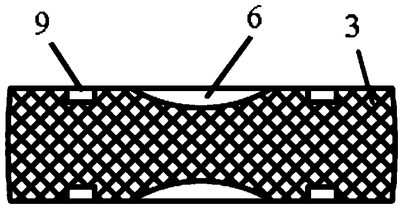 Single-folding-handle type infusion assembling cover and preparation method thereof