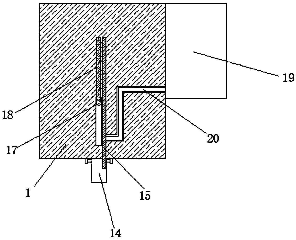 Fertilization device for tea planting