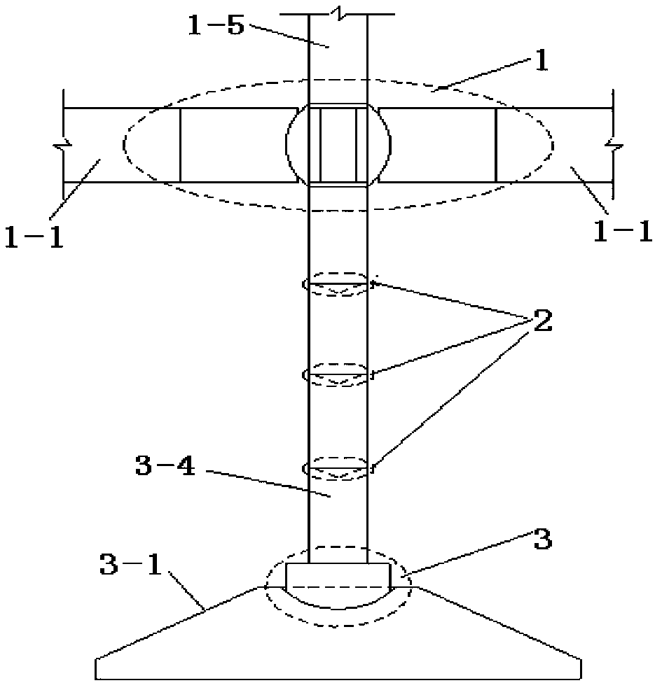 Prestress assembly frame structure