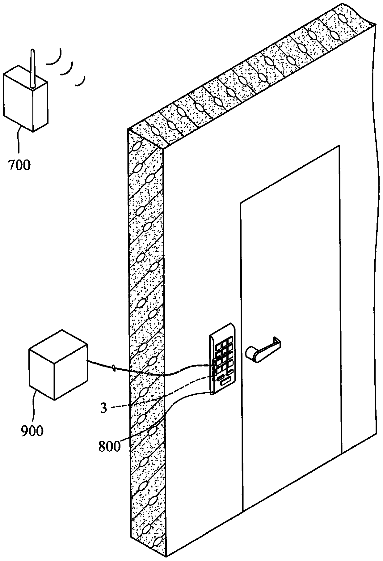 Wireless energy extracting device and power supply control method thereof