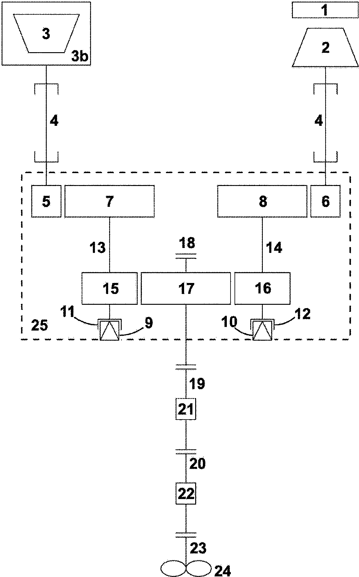 Method of converting steam turbine - powered lng carriers