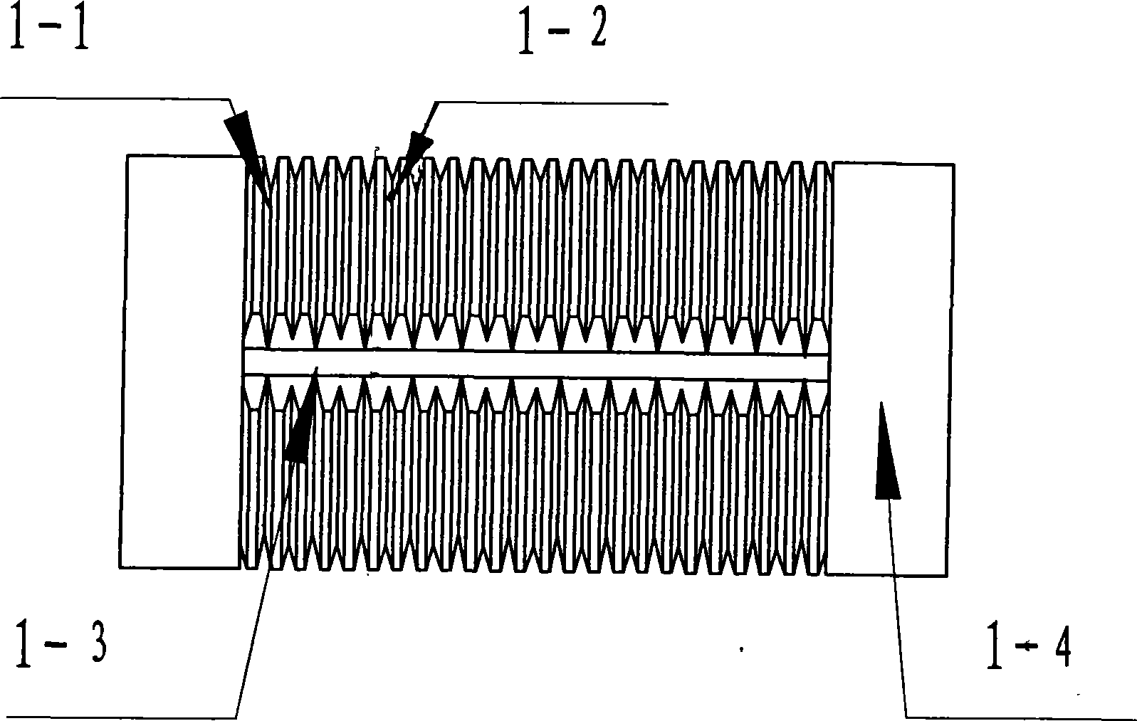 Cable-spun device of ring spinning frame