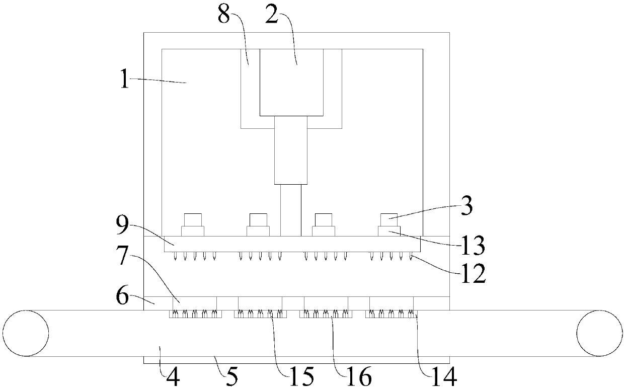 Full-automatic particle cutting machine