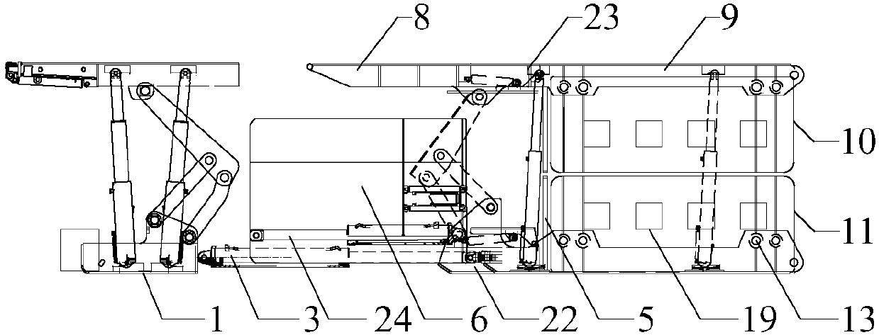 Rapid mechanical gob-side entry retaining support system and use method