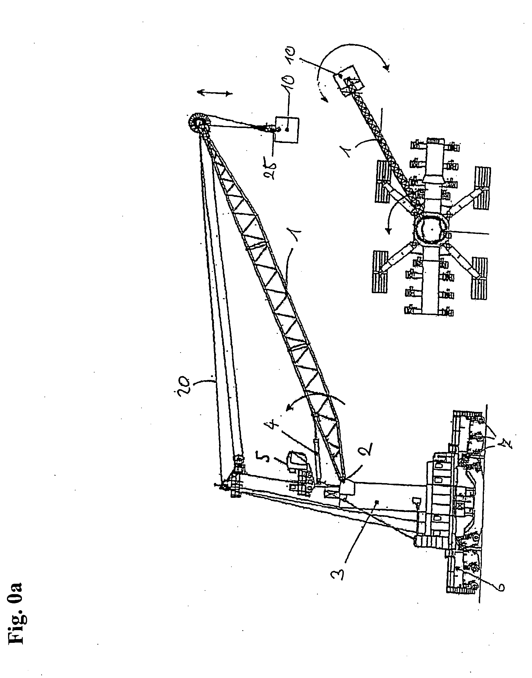 Crane control, crane and method