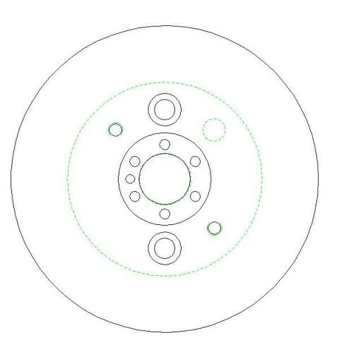 Aluminium wheel spinning mould ejector