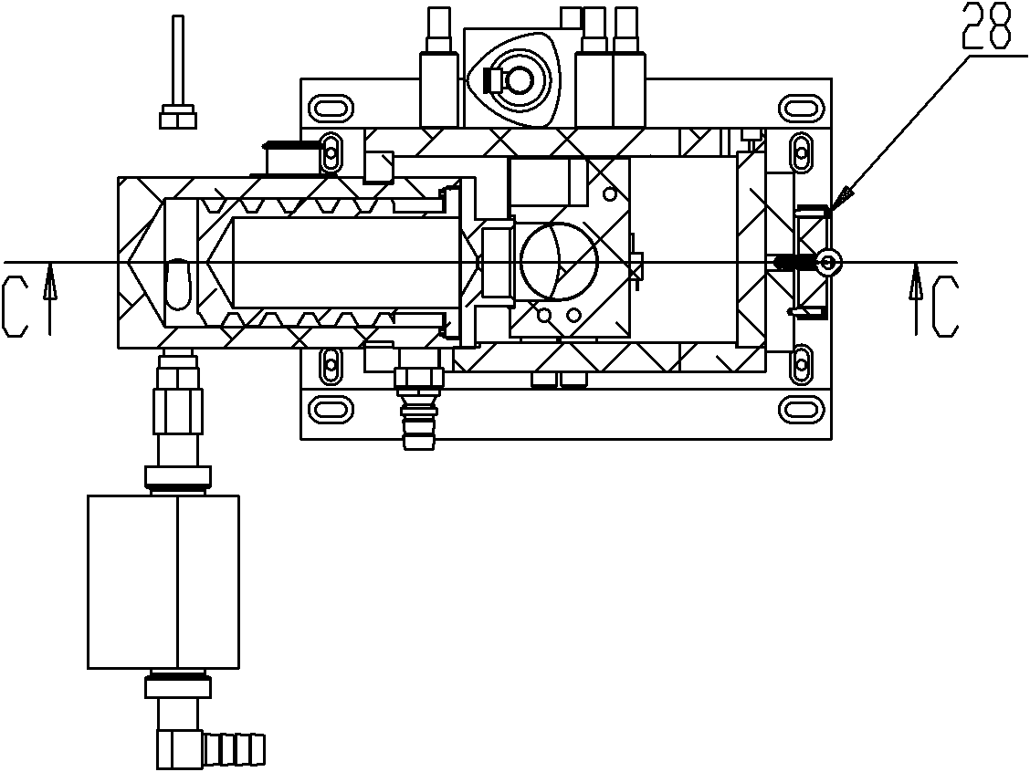 Mechanical optical gate of high-power laser