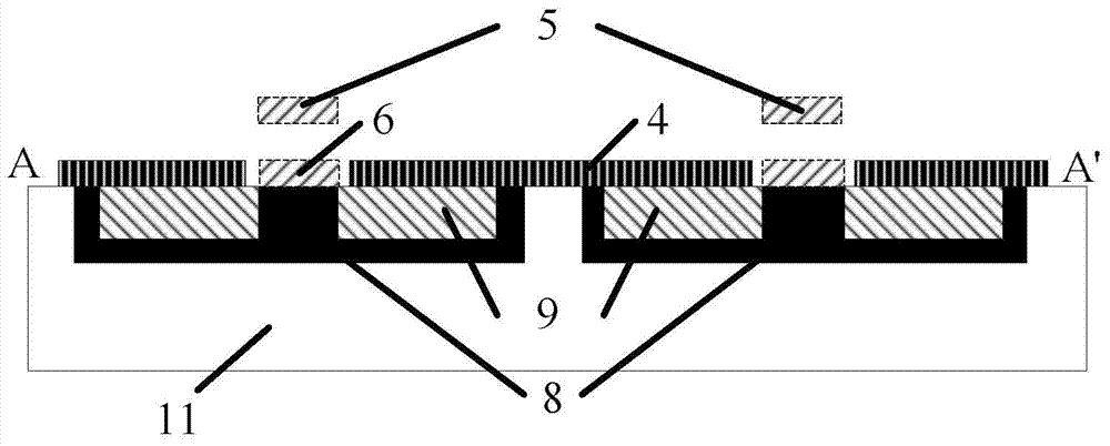 Gallium Nitride-based Low Leakage Current Fixed Beam Switching Differential Amplifier