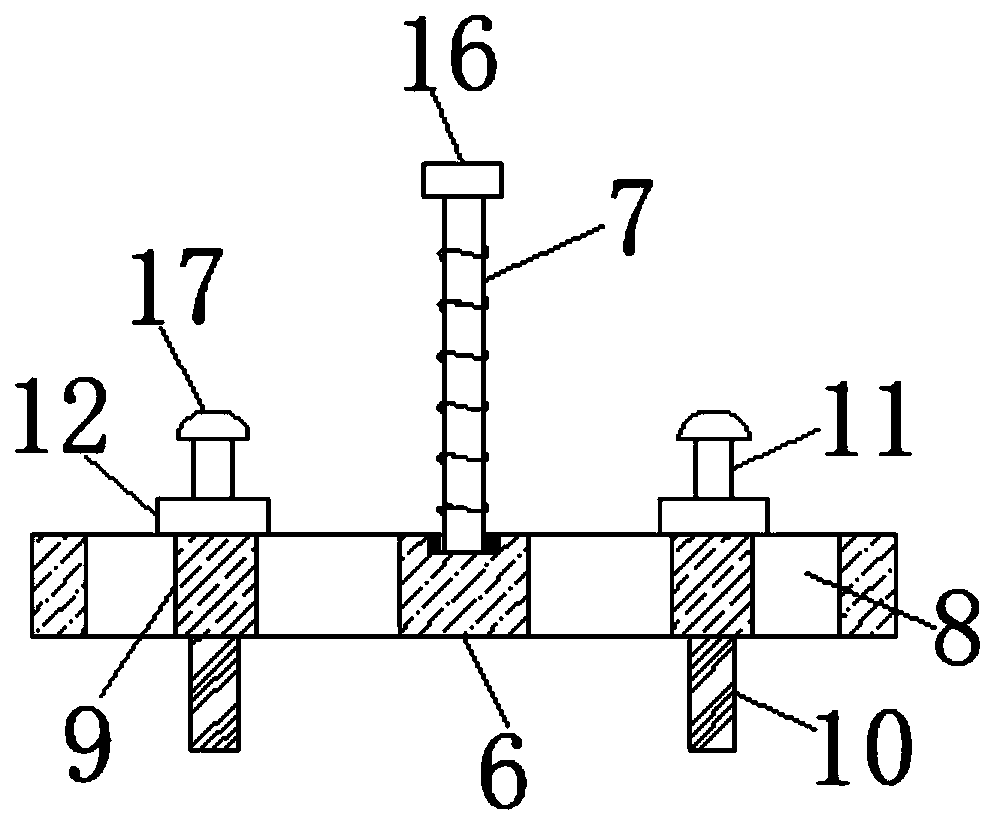 Convenient mold testing device