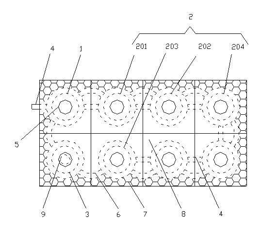 Rainwater utilization ecological pool