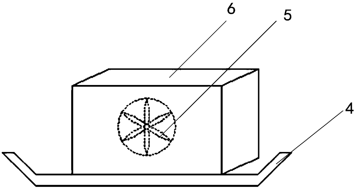 Ventilation control device and system for cinema