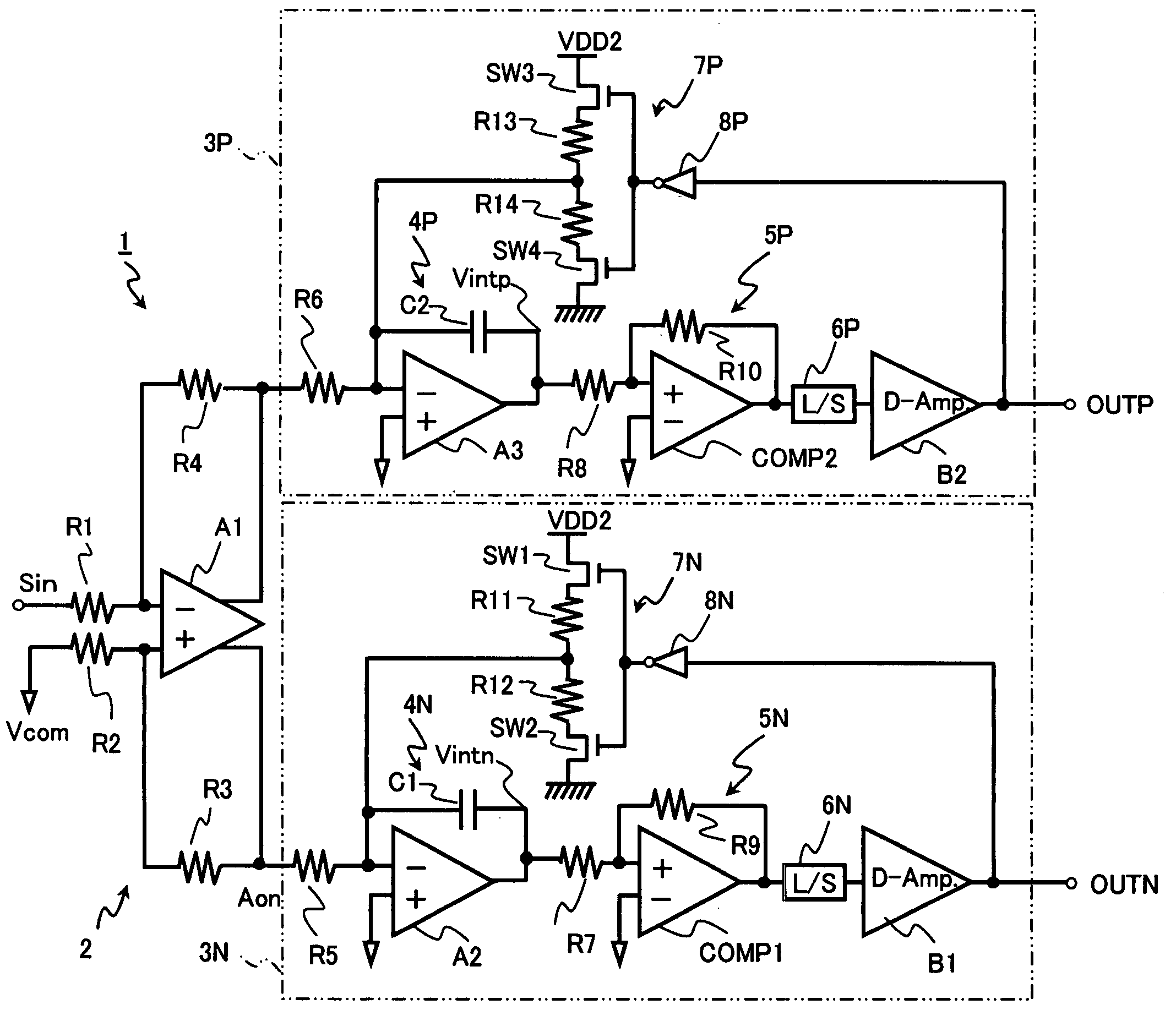 Class D amplifier