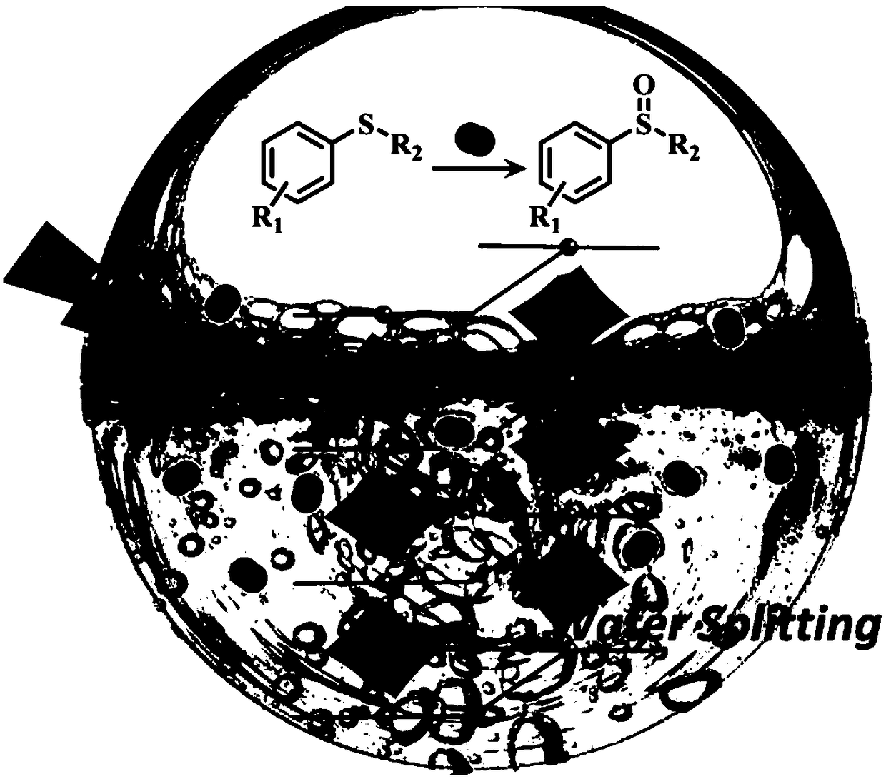 Photo-functional composite, preparation method thereof and serial photocatalytic application