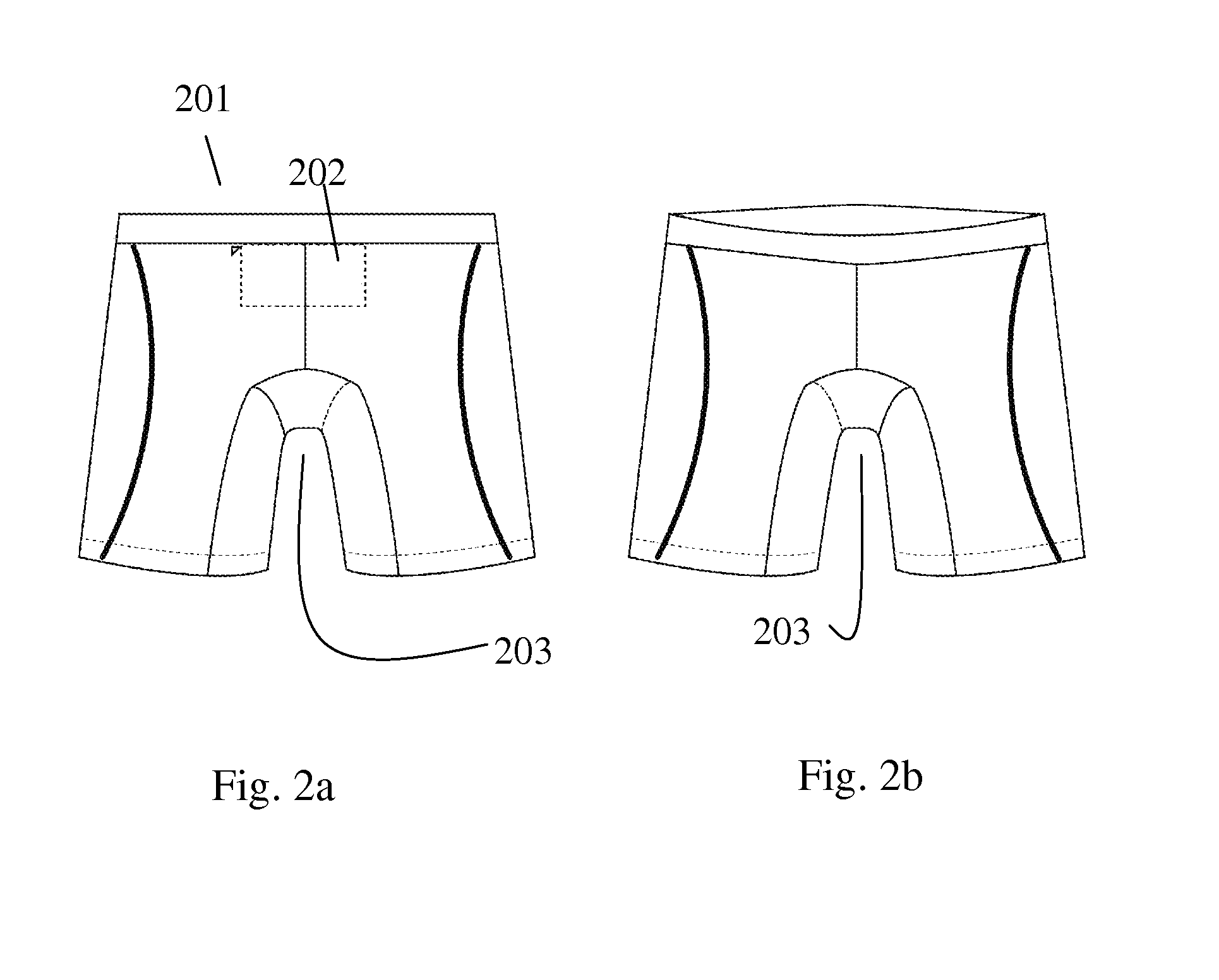 System and method for excretion-assisting garment for sportswomen